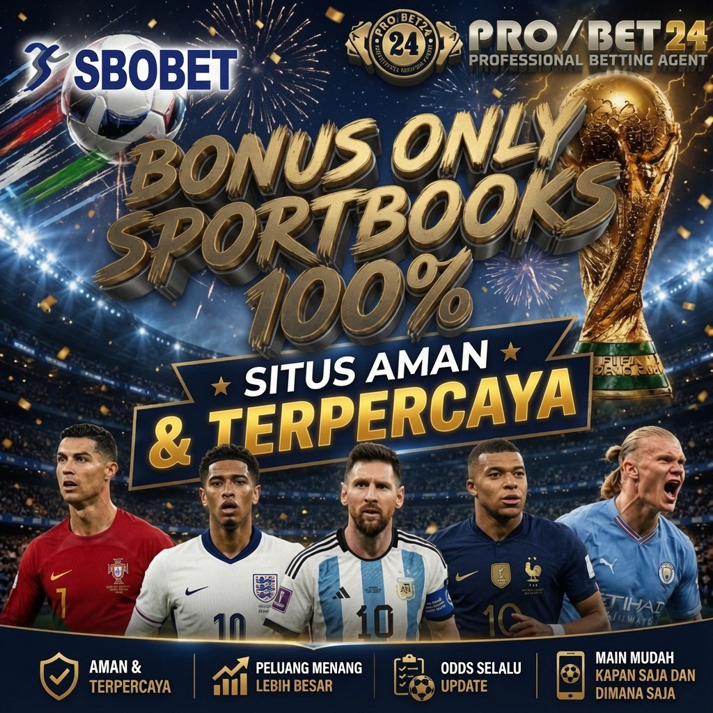 PROBET24 - Agen Piala Dunia Resmi Promo 100% Gabung Sekarang